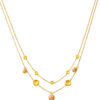 TOMEI Lusso Italia 2-Rows Ball Necklace, Yellow Gold 916