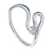 TOMEI Diamond Ring, White Gold 375