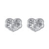 TOMEI Auspicious Cloud Earrings, White Gold 750