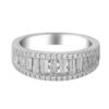TOMEI Goddess' Halo Ring, White Gold 750