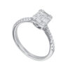 TOMEI Diamond Ring, White Gold 750