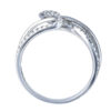 TOMEI Diamond Ring, White Gold 375