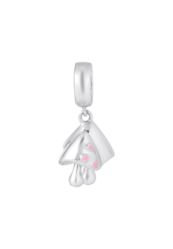 TOMEI Charm of Mini Mushroom Duo | Tomei White Gold 585 (14K) (P5887)