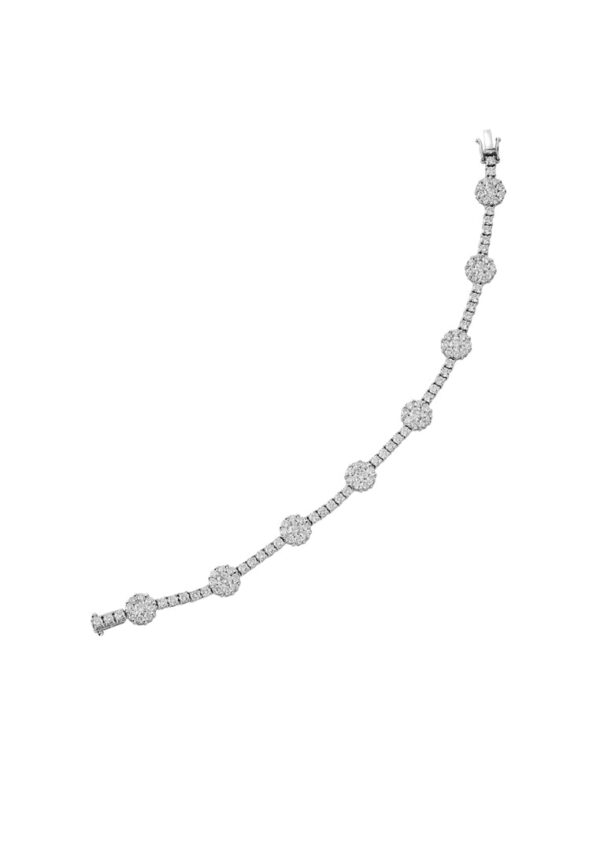 TOMEI Diamond Bracelet, White Gold 750 (DM0006545)