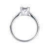 TOMEI Diamond Ring, White Gold 750