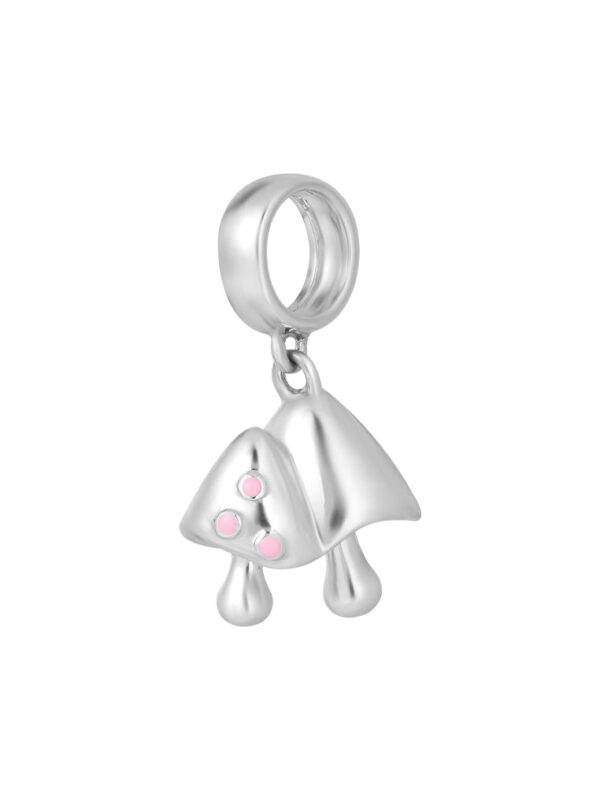 TOMEI Charm of Mini Mushroom Duo | Tomei White Gold 585 (14K) (P5887)