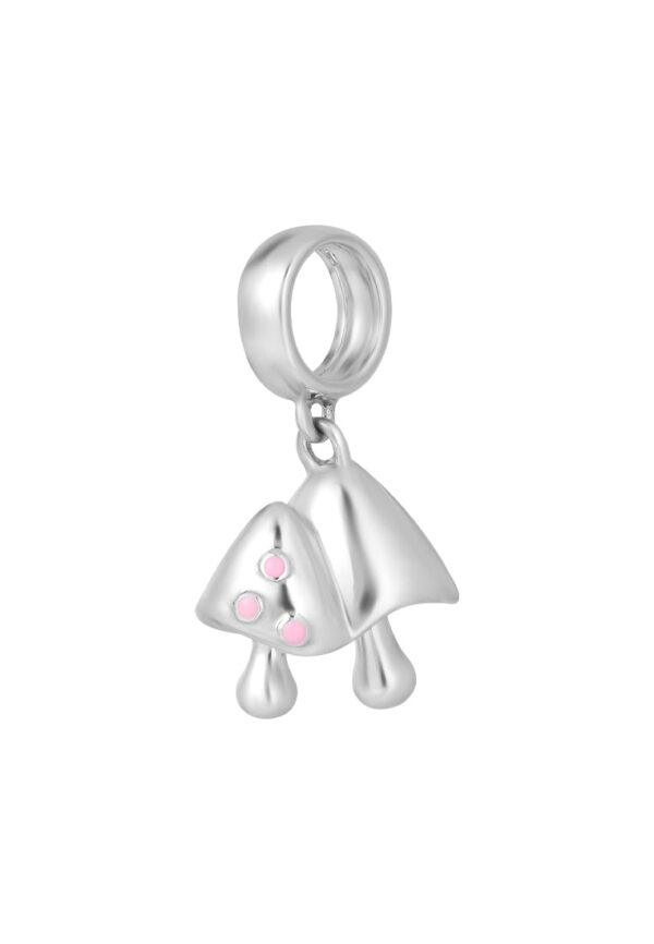 TOMEI Charm of Mini Mushroom Duo | Tomei White Gold 585 (14K) (P5887)