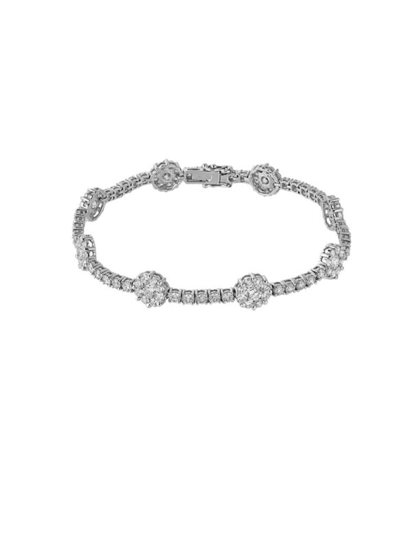 TOMEI Diamond Bracelet, White Gold 750 (DM0006545)