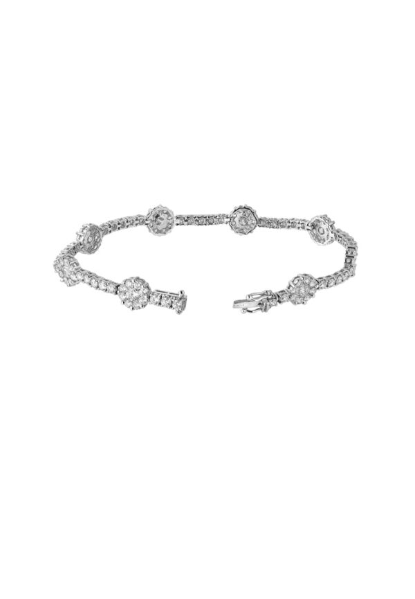 TOMEI Diamond Bracelet, White Gold 750 (DM0006545)