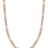 TOMEI Pearlfect Love Single Strand Necklace I Natural Mixed Pink