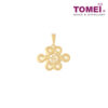 TOMEI Fu Pendant, Yellow Gold  916