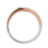 TOMEI Beyond Brilliance Diamond Ring, White+Rose Gold 585 (R4945WR)