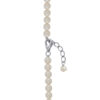 TOMEI Pearlfect Love Single Strand Necklace I White