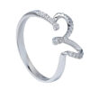 TOMEI Diamond Ring, White Gold 375