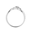 TOMEI Little Star Collection Diamond Ring, White+Rose Gold 375