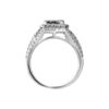 TOMEI Glamorous Diamond Ring, White Gold 750 (R4653)
