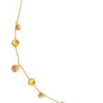 TOMEI Lusso Italia Ball Charm Bracelet, Yellow Gold 916