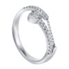 TOMEI Diamond Ring, White Gold 585