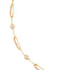 TOMEI Lusso Italia Laser Ball With Pin Bracelet, Yellow Gold 916