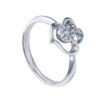 TOMEI Diamond Ring, White Gold 375