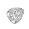 TOMEI Diamond Ring, White Gold 750 (VI0000239)