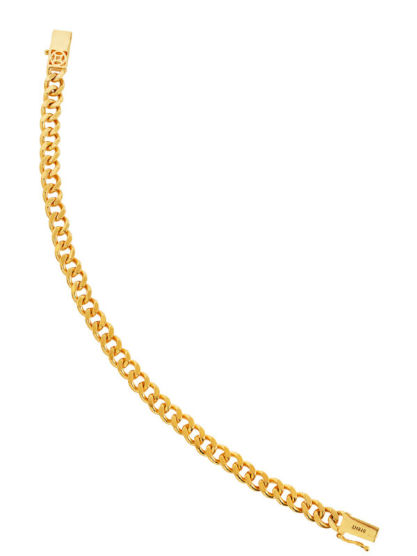 TOMEI Bracelet, Yellow Gold 916 (9M-GS-YG1309B-1C)