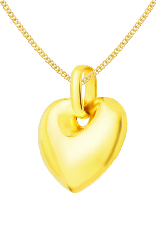 TOMEI Lusso Italia Heart Pendant, Yellow Gold 916