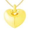 TOMEI Lusso Italia Heart Pendant, Yellow Gold 916