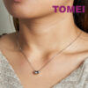 TOMEI Perfect Love Necklace, White Gold 750