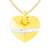TOMEI Lusso Italia Heart Pendant, Yellow Gold 916