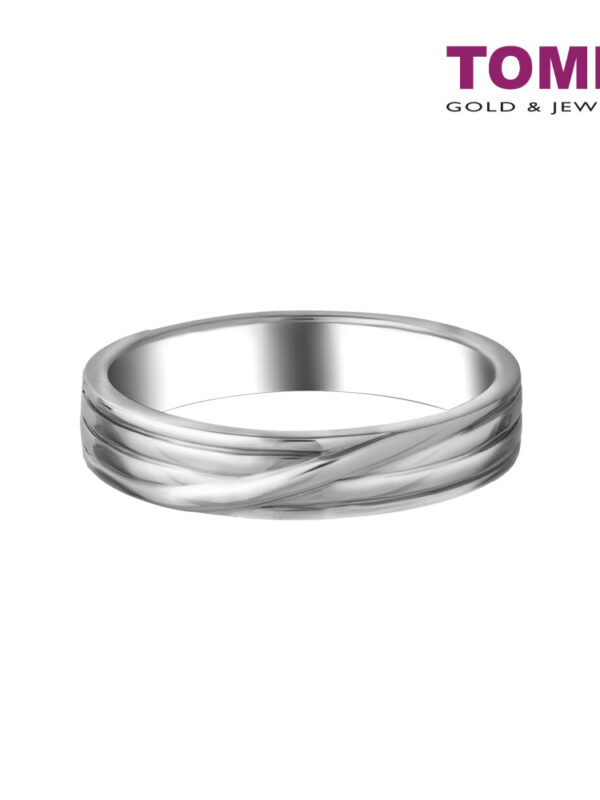 TOMEI Homme Collections, Men's Ring, Silver 925+Palladium