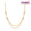 TOMEI Koleksi Arisha Long Necklace, Yellow Gold 916