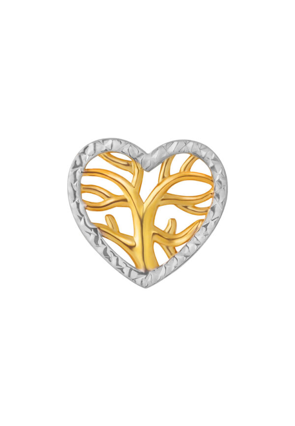 TOMEI Life Tree Charm, Yellow Gold 916 (TM-YG1036P-2C) (1.76g)