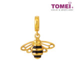 TOMEI Beez Charm, Yellow Gold 916