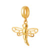 TOMEI Dragonfly Charm, Yellow Gold 916 (TM-YG1038P-1C)