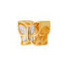 TOMEI Butterfly Charm, Yellow Gold 916 (TM-YG1048P-2C)