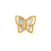TOMEI Butterfly Charm, Yellow Gold 916 (TM-YG1048P-2C)
