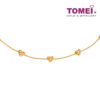 TOMEI Lovely Knots Bracelet, Yellow Gold 916