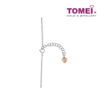 TOMEI Noble Unity Bracelet, White+Rose Gold 585 (B1149WR)