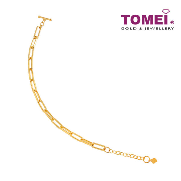 TOMEI Link Bracelet, Yellow Gold 999 (5D)