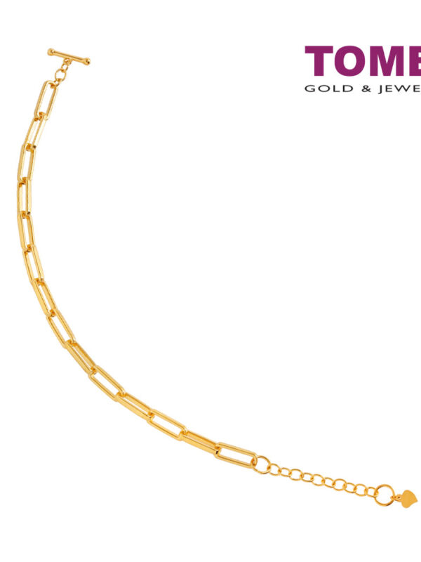 TOMEI Link Bracelet, Yellow Gold 999 (5D)