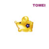 TOMEI [2024 Edition] Colorful Chubby Fortune Zodiac Charm with Red Rope Bracelet, Yellow Gold 999