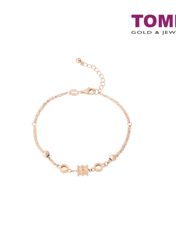 TOMEI Rouge Collection Bracelet, Rose Gold 750