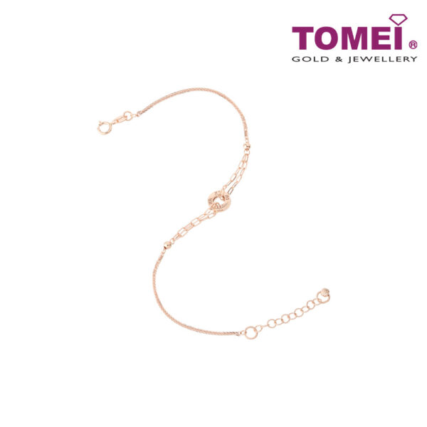 TOMEI Rouge Collection Bracelet, Rose Gold 750
