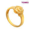 TOMEI Prosperity Frog Ring, Yellow Gold 916