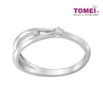 TOMEI Ring In The Season Collection, White Gold  585