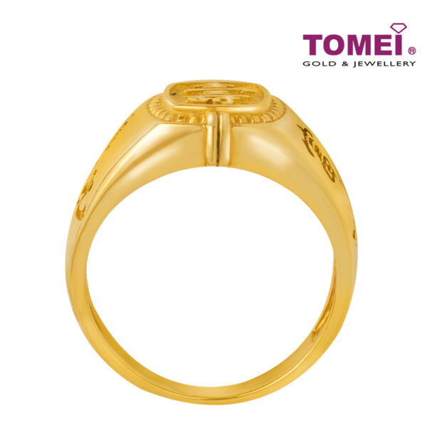 TOMEI Ring, Yellow Gold 916