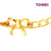 TOMEI Ribbon Bracelet, Yellow Gold 916