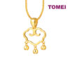 TOMEI Ruyi Lock Pendant, Yellow Gold 916