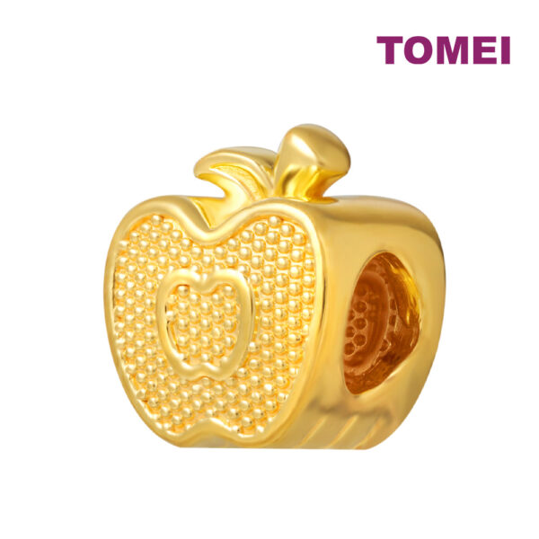 TOMEI [Online Exclusive] Twinkle Apple Charm, Yellow Gold 916